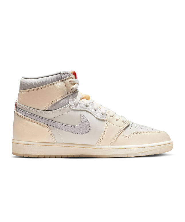 Air Jordan Mens 1 Retro High OG - Sail/University Red