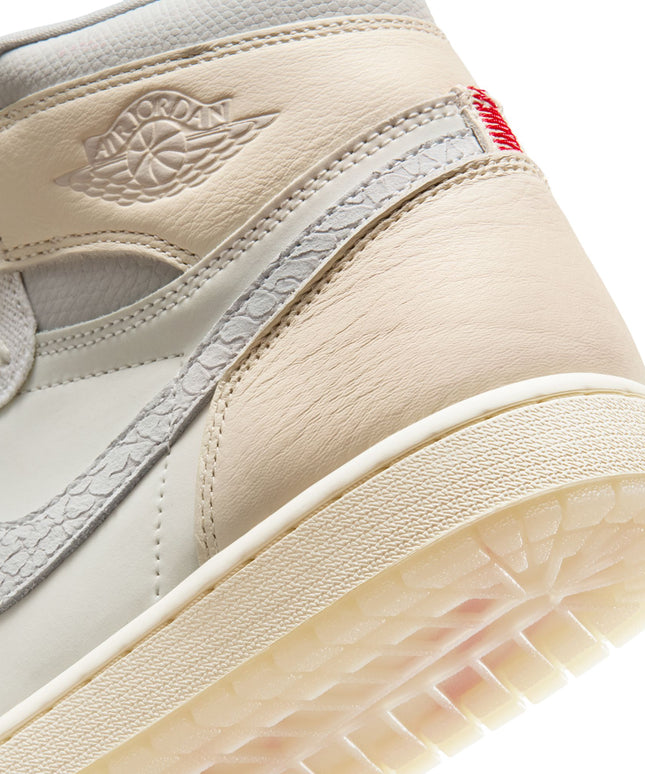 Air Jordan Mens 1 Retro High OG - Sail/University Red