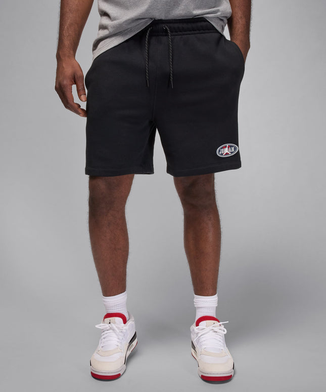 Air Jordan Mens Brooklyn Fleece Shorts - Black