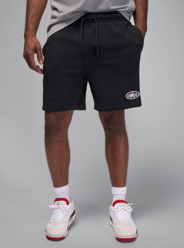 Air Jordan Mens Brooklyn Fleece Shorts - Black