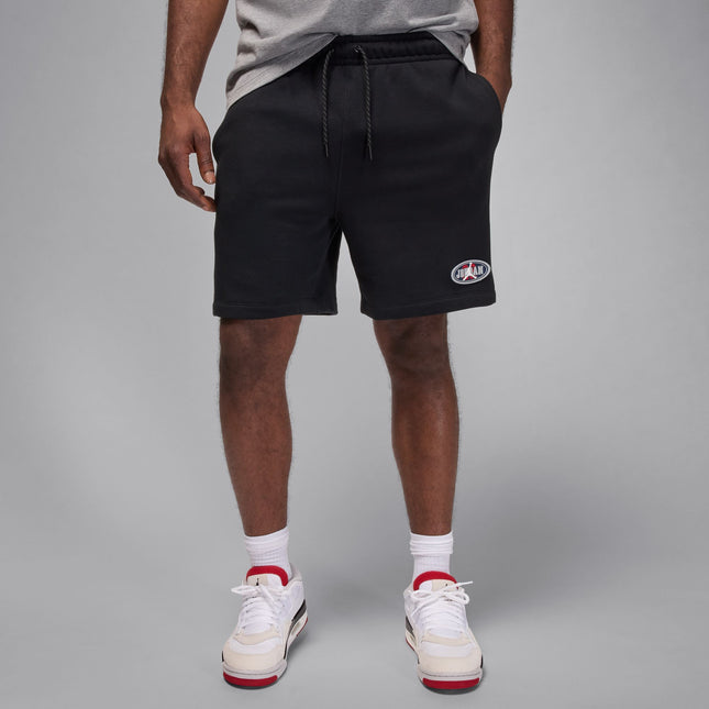 Air Jordan Mens Brooklyn Fleece Shorts - Black