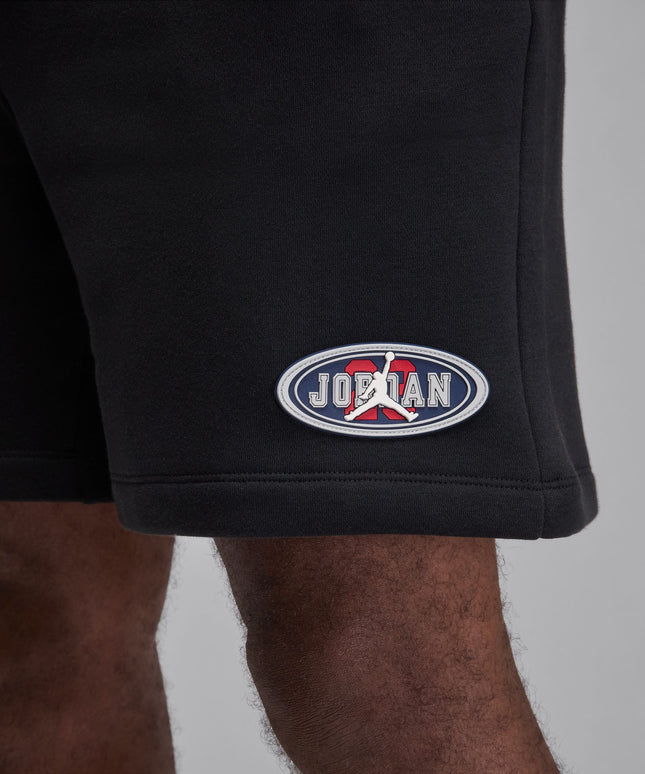 Air Jordan Mens Brooklyn Fleece Shorts - Black