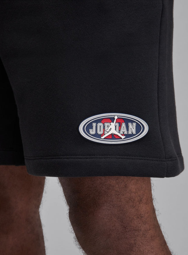 Air Jordan Mens Brooklyn Fleece Shorts - Black