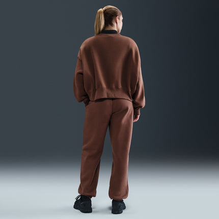 Nike Womens Sportswear Phoenix Fleece - Fauna Brown/Pale Ivory