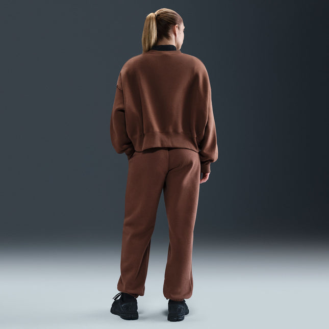 Nike Womens Sportswear Phoenix Fleece - Fauna Brown/Pale Ivory