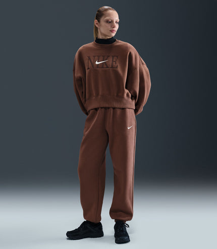 Nike Womens Sportswear Phoenix Fleece - Fauna Brown/Pale Ivory