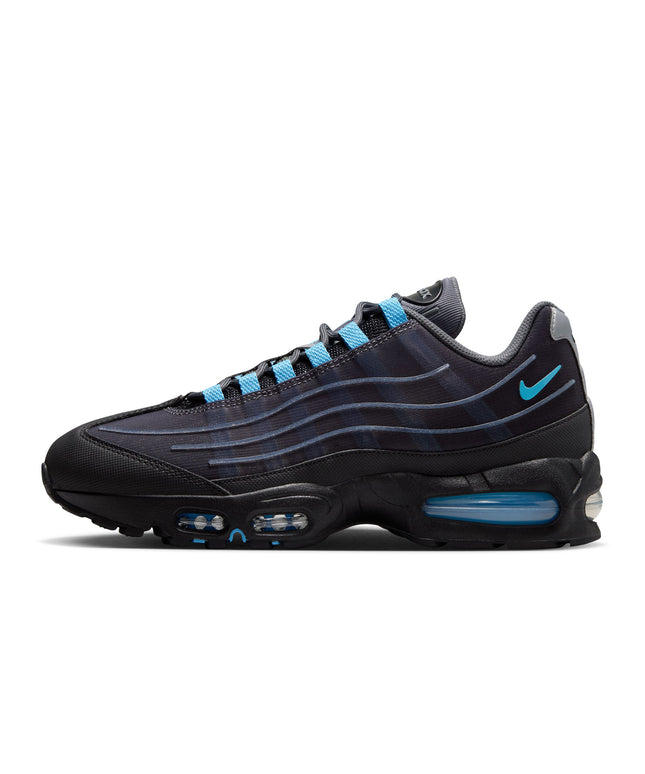 Nike Mens Air Max 95 Tech - Black/University Blue