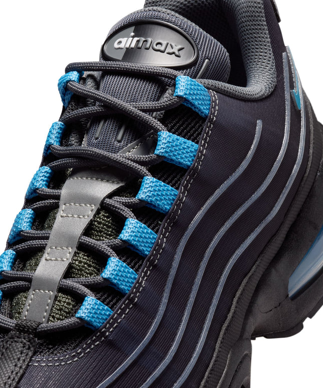 Nike Mens Air Max 95 Tech - Black/University Blue