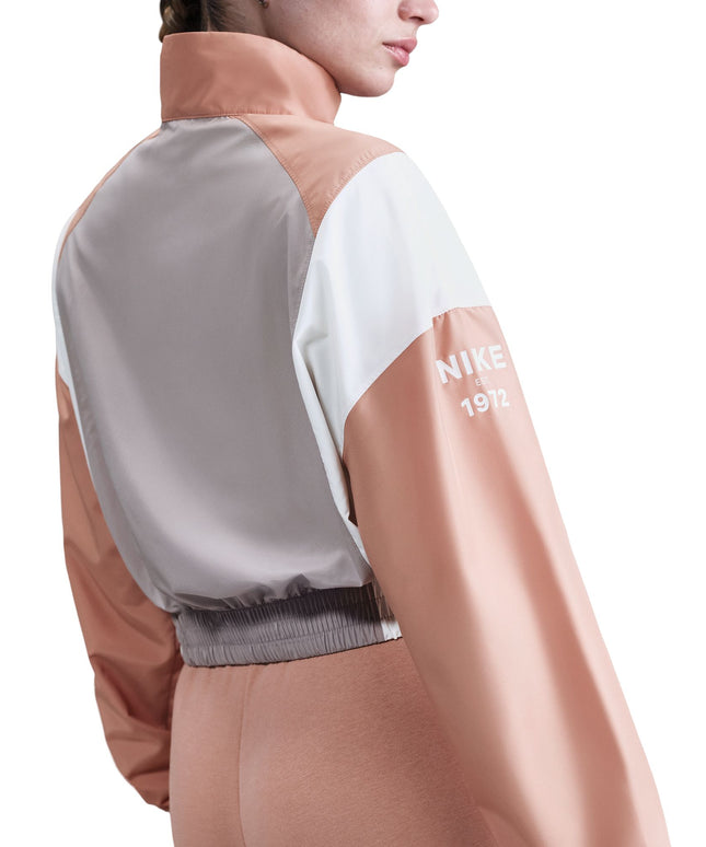 Nike Womens Sportswear Lightweight Zip Jacket - Rose Gold