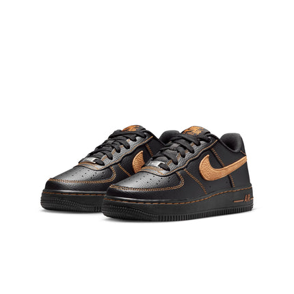 Nike Big Kids Air Force 1 Lv8 - Black/Desert Ochre