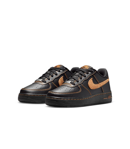 Nike Big Kids Air Force 1 Lv8 - Black/Desert Ochre