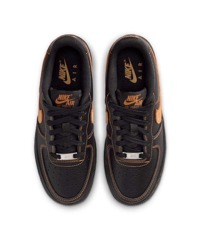 Nike Big Kids Air Force 1 Lv8 - Black/Desert Ochre
