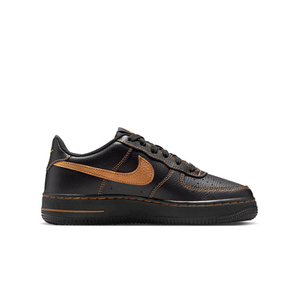 Nike Big Kids Air Force 1 Lv8 - Black/Desert Ochre