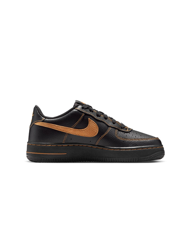 Nike Big Kids Air Force 1 Lv8 - Black/Desert Ochre