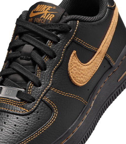 Nike Big Kids Air Force 1 Lv8 - Black/Desert Ochre
