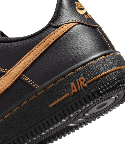 Nike Big Kids Air Force 1 Lv8 - Black/Desert Ochre