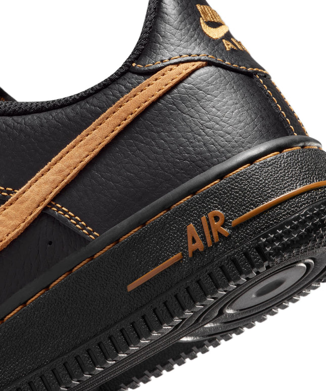 Nike Big Kids Air Force 1 Lv8 - Black/Desert Ochre