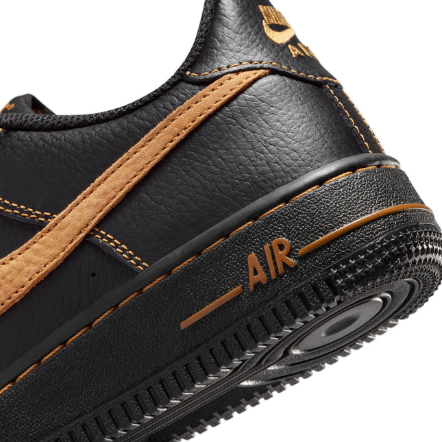 Nike Big Kids Air Force 1 Lv8 - Black/Desert Ochre
