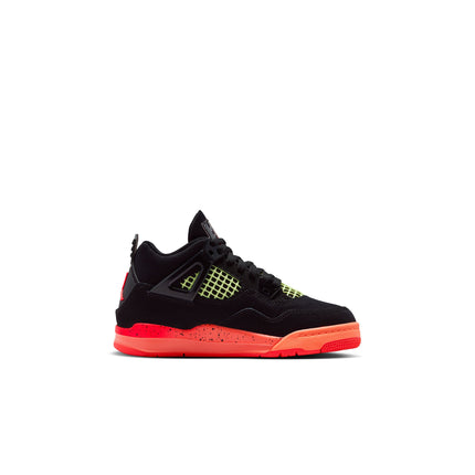 Air Jordan (PS) 4 Retro - Black/Infrared
