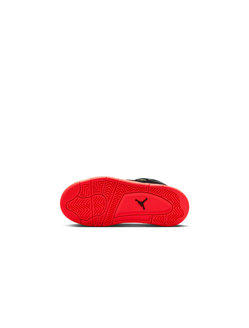 Air Jordan (PS) 4 Retro - Black/Infrared