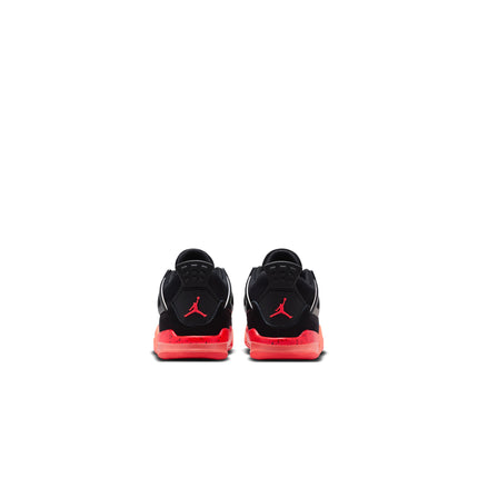 Air Jordan (TD) 4 Retro - Black/Infrared