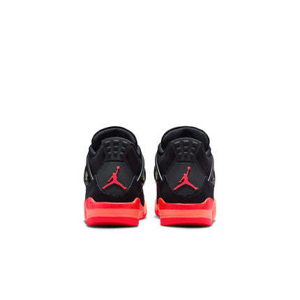 Air Jordan Big Kids 4 Retro - Black/Infrared