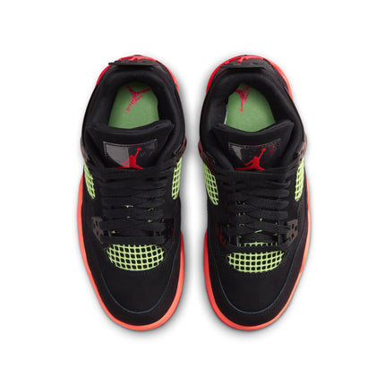 Air Jordan Big Kids 4 Retro - Black/Infrared
