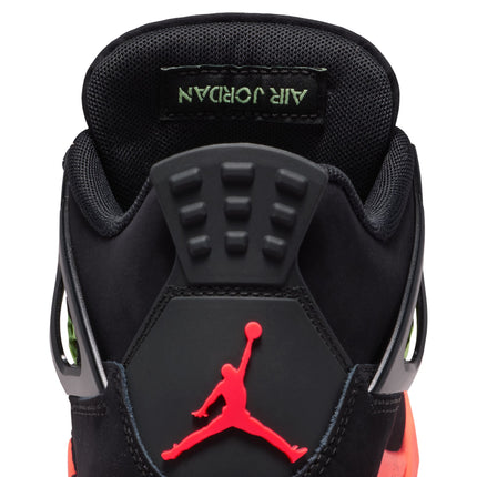 Air Jordan Big Kids 4 Retro - Black/Infrared