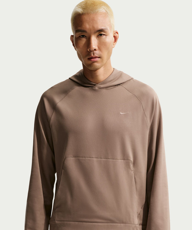 Nike Mens Primary NanoKnit Pullover Hoodie - Mink Brown