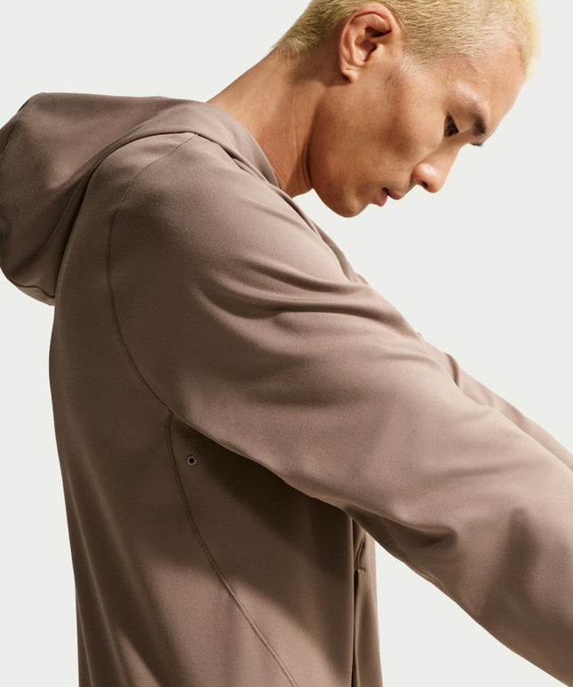 Nike Mens Primary NanoKnit Pullover Hoodie - Mink Brown