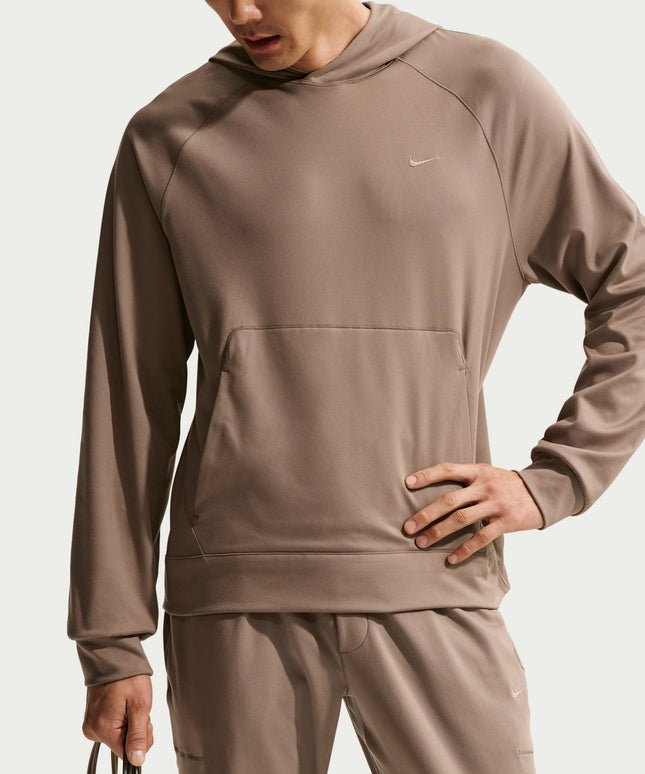 Nike Mens Primary NanoKnit Pullover Hoodie - Mink Brown
