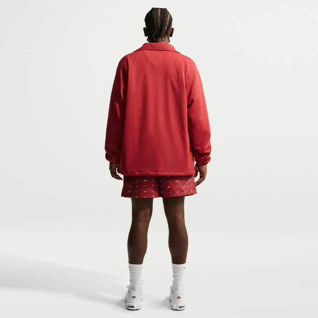Nike Mens Sportswear Club Woven Flow Shorts - Team Crimson
