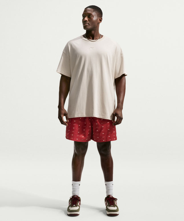 Nike Mens Sportswear Club Woven Flow Shorts - Team Crimson
