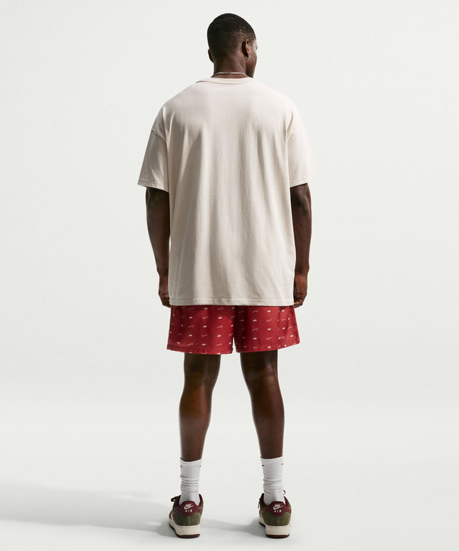 Nike Mens Sportswear Club Woven Flow Shorts - Team Crimson