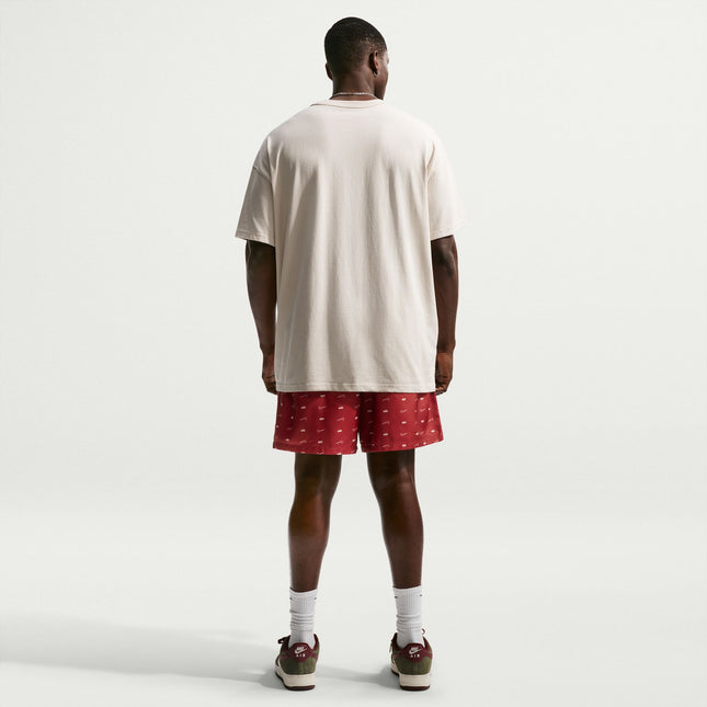 Nike Mens Sportswear Club Woven Flow Shorts - Team Crimson