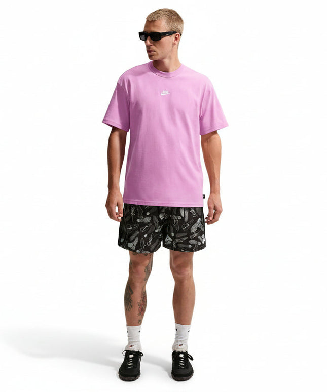 Nike Mens Sportswear Club Woven Shorts - Black/White