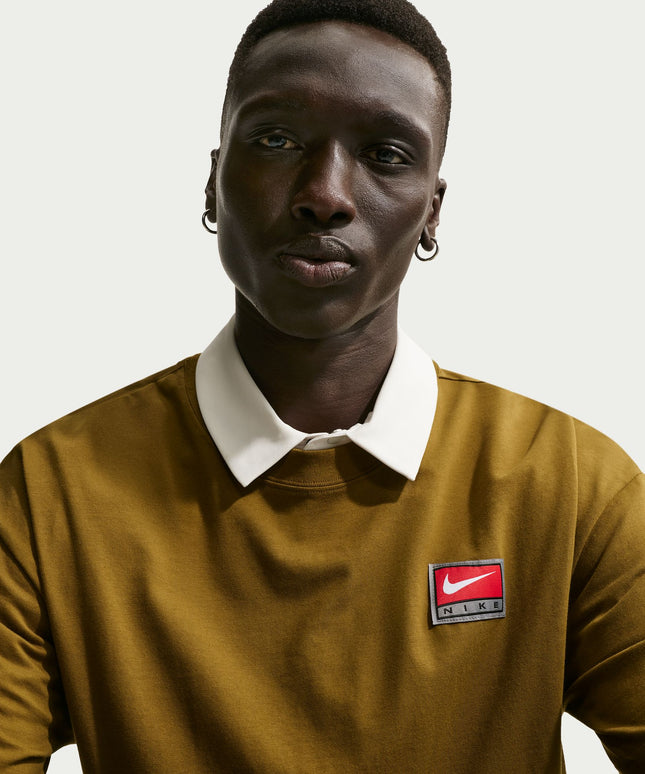 Nike Mens Life Tee - Olive Flak