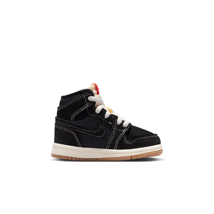 Air Jordan (TD) 1 Retro High OG Flight Club - Black