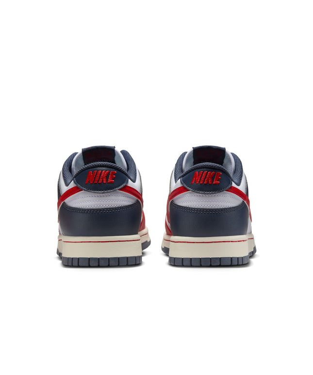 Nike Mens Dunk Low Retro  - White/University Red