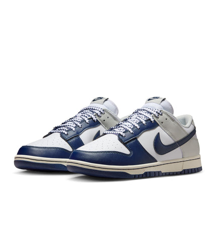 Nike Mens Dunk Low Retro - White/Midnight Navy