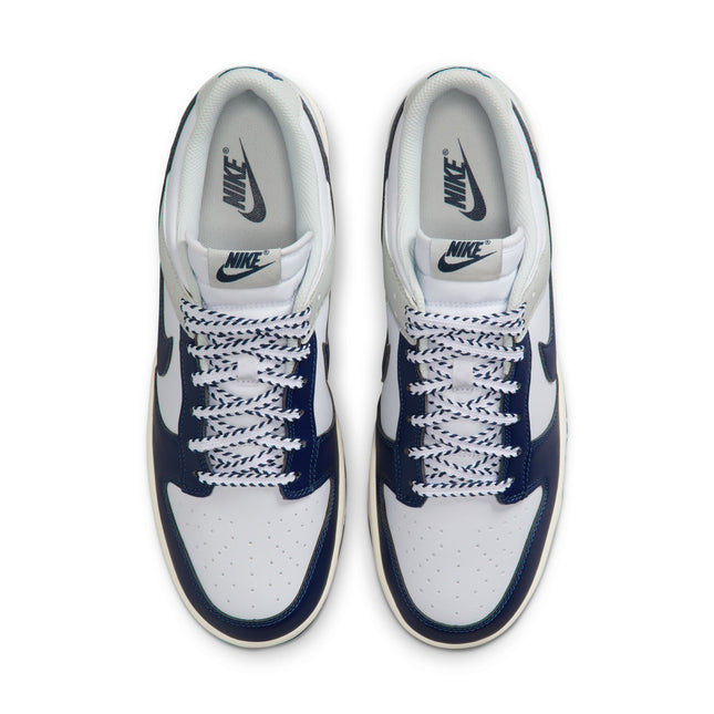 Nike Mens Dunk Low Retro - White/Midnight Navy