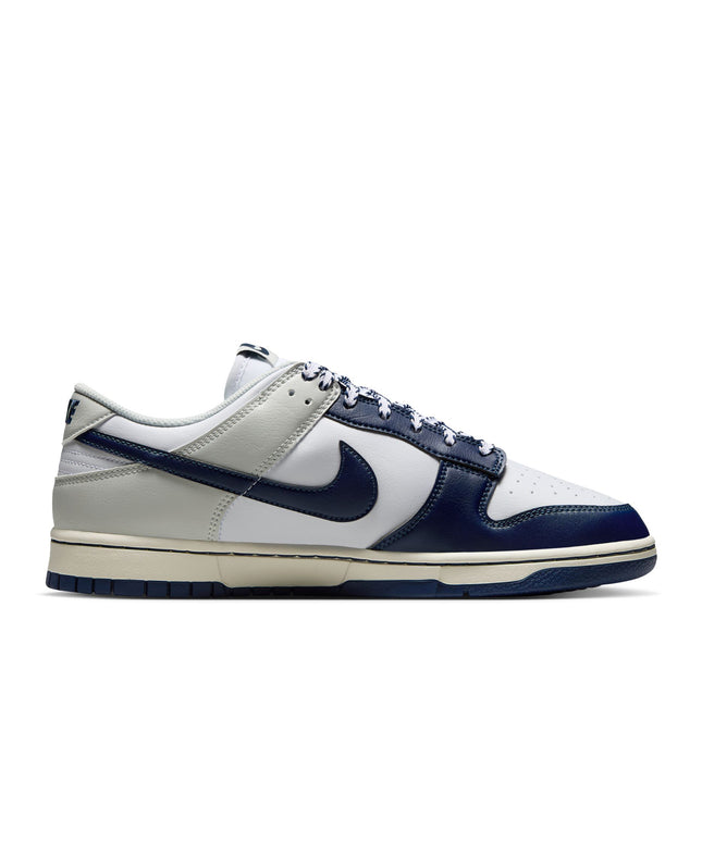 Nike Mens Dunk Low Retro - White/Midnight Navy