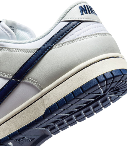 Nike Mens Dunk Low Retro - White/Midnight Navy