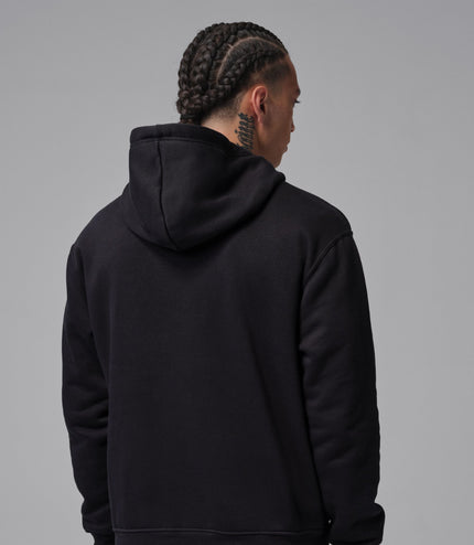 Air Jordan Mens Fleece Pullover Hoodie - Black