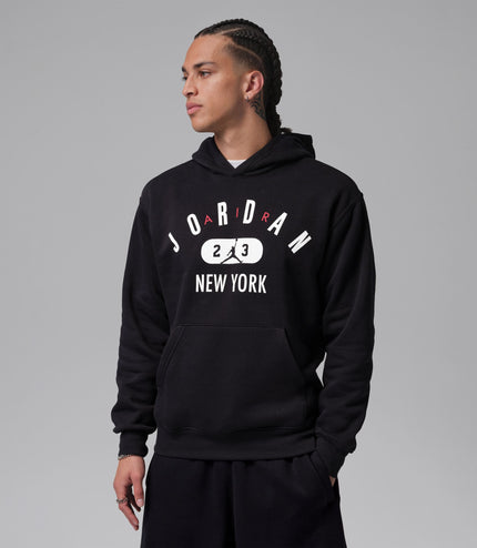 Air Jordan Mens Fleece Pullover Hoodie - Black