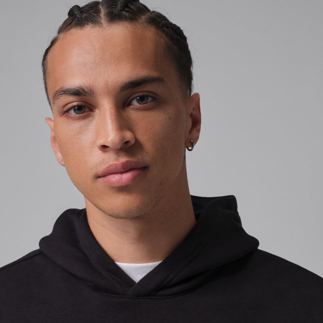 Air Jordan Mens Fleece Pullover Hoodie - Black