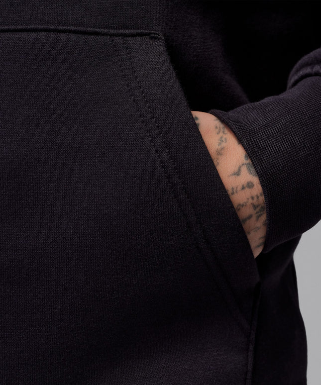 Air Jordan Mens Fleece Pullover Hoodie - Black