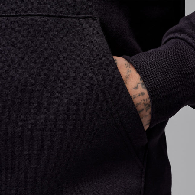 Air Jordan Mens Fleece Pullover Hoodie - Black