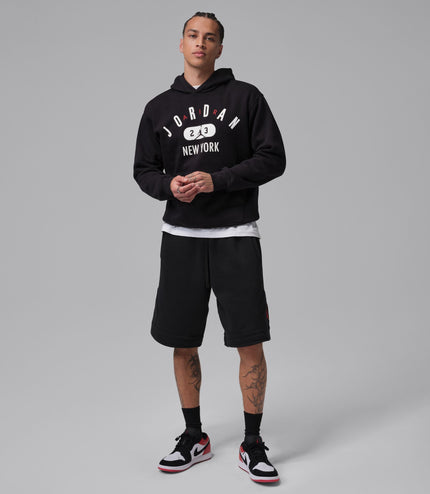 Air Jordan Mens Fleece Pullover Hoodie - Black