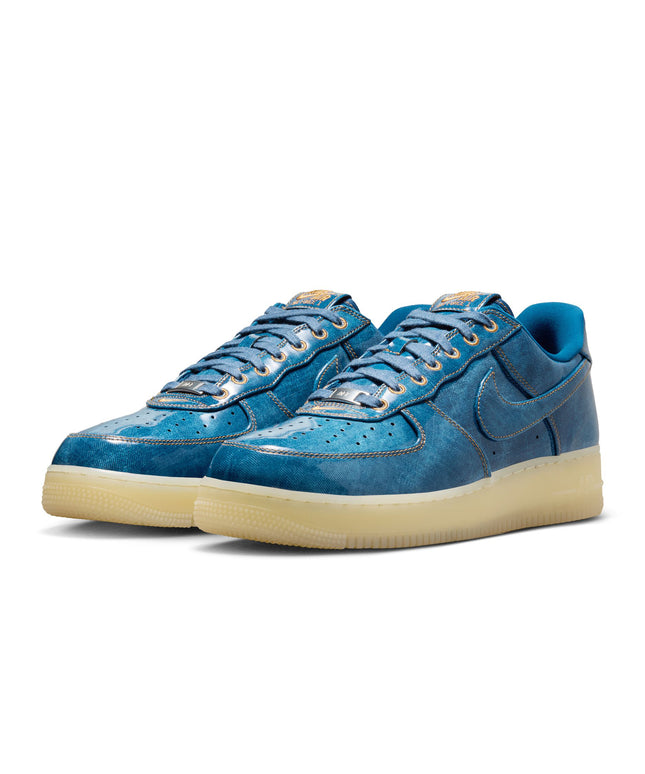 Nike Mens Air Force 1 Retro - Patent Denim